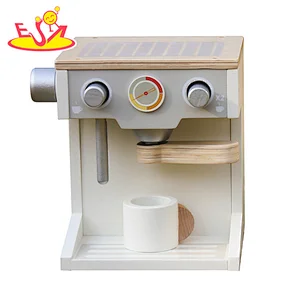 Neue Design-Simulation für Kinder aus Holz, vorgetäuschte Kaffeemaschine W10D134