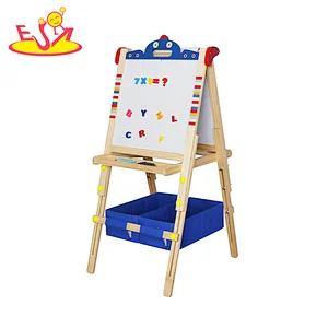 Nuevo llega el juguete educativo del tablero del bosquejo de los lados dobles de madera para los niños W12B225