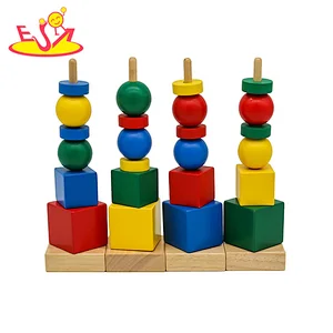 Neues Design Macaron niedliches hölzernes Spielküchenspielzeug für Kinder W10C582