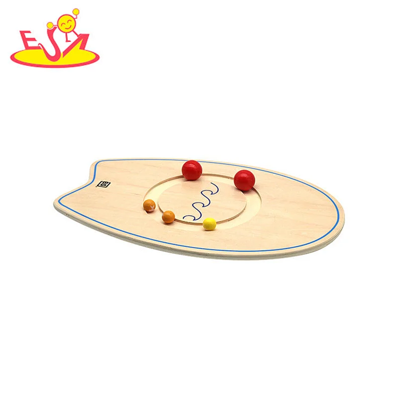 Balance Board aus Holz für Kinder Kleinkinder für Bewegungstraining Physical Bodyweight Fitness W01A476