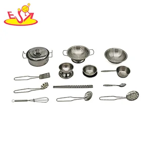 تصميم جديد معكرون لعبة مطبخ خشبية لطيفة للأطفال W10C582