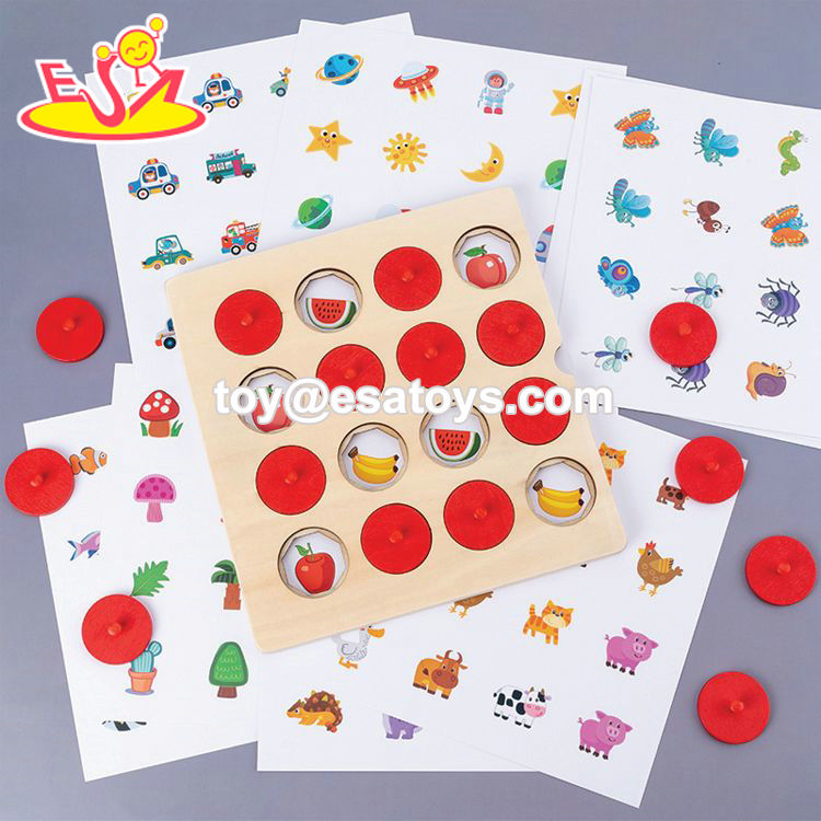 New Design Standing Drawing Board 4-Sided Adjustable Wooden Easel For Kids W12B248