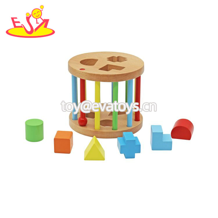 Montessori Educational Balance Building Blocks Wooden Stacking Toy For Kids W11F115