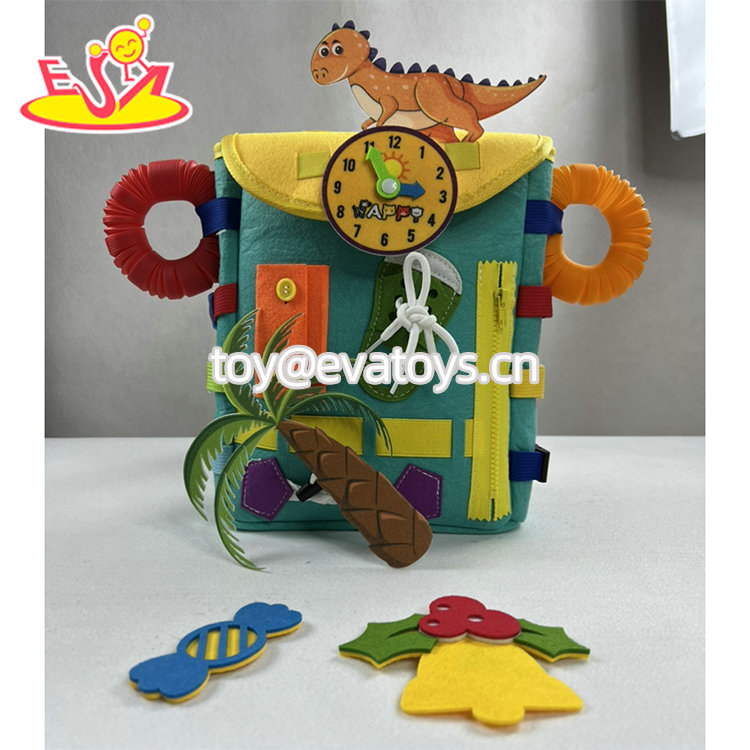 Wholesale Kitchen Cooking Play Set Soft 5 Pcs Felt Food Toys For Kids W10D703