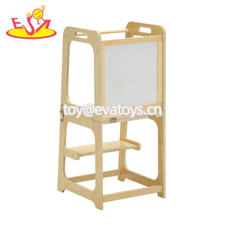 Eco-friendly Montessori Wooden Foldable Baby Play Gym With Hanging Toys W08K377