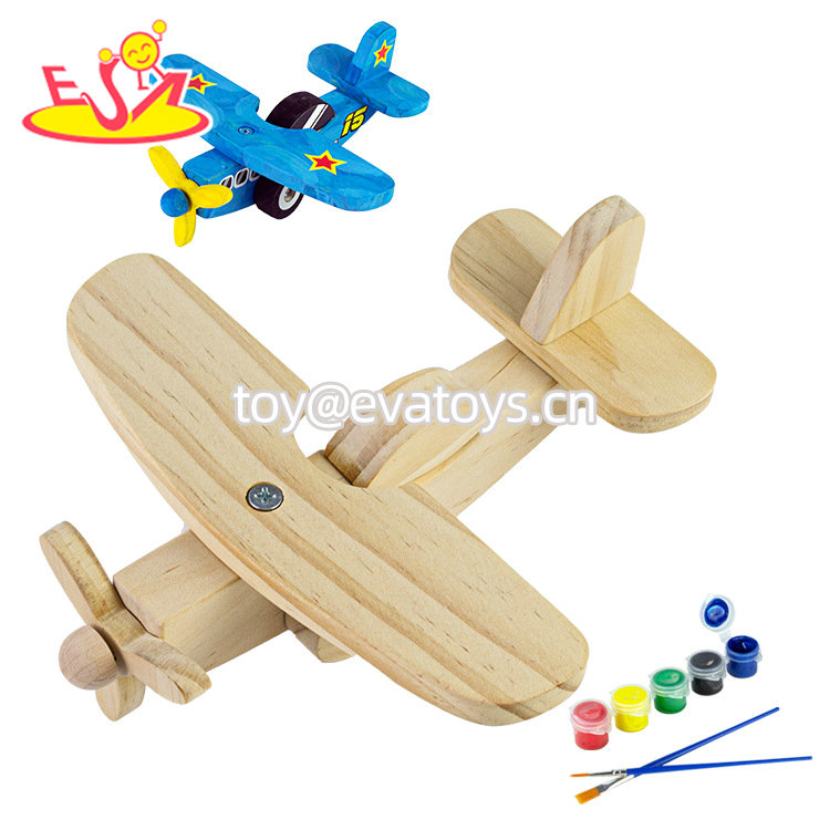Wood Model Kit Toy Arts and Craft Projects with Paint W03A154