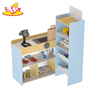 Neues Design Macaron niedliches hölzernes Spielküchenspielzeug für Kinder W10C582