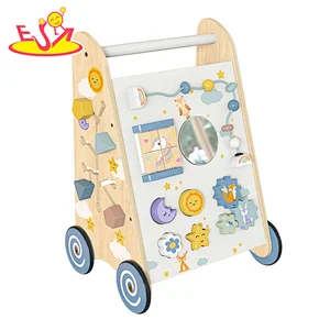 Wholesale Activity Learning Toy Mulfunctional Wooden Baby Walker W16E212