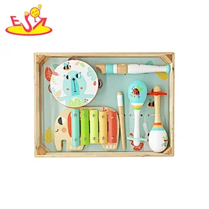 Nuevo diseño Macaron lindo juguete de cocina de madera para niños W10C582