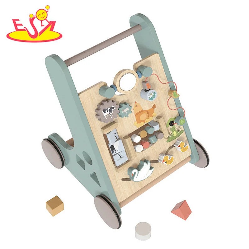 Neues Design Macaron niedliches hölzernes Spielküchenspielzeug für Kinder W10C582