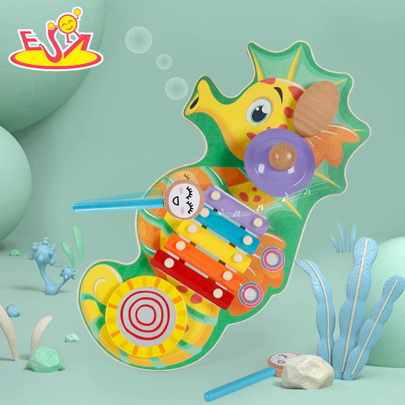 Nuevo diseño Macaron lindo juguete de cocina de madera para niños W10C582