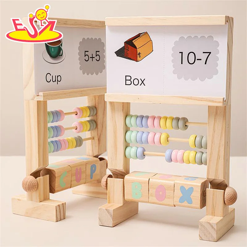 Nuevo diseño Macaron lindo juguete de cocina de madera para niños W10C582