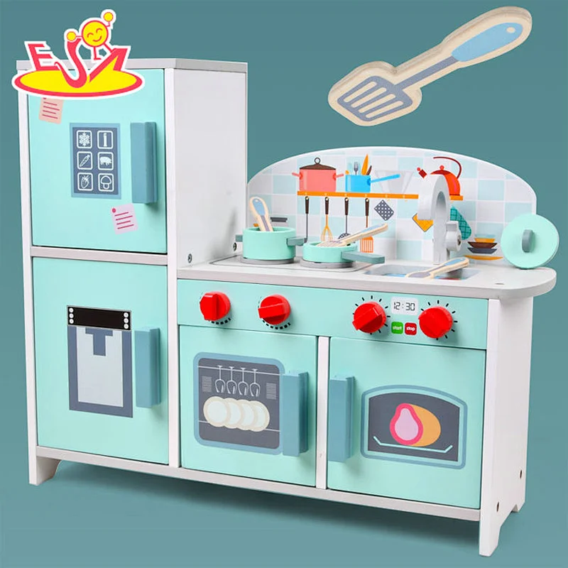 Neues Design Macaron niedliches hölzernes Spielküchenspielzeug für Kinder W10C582