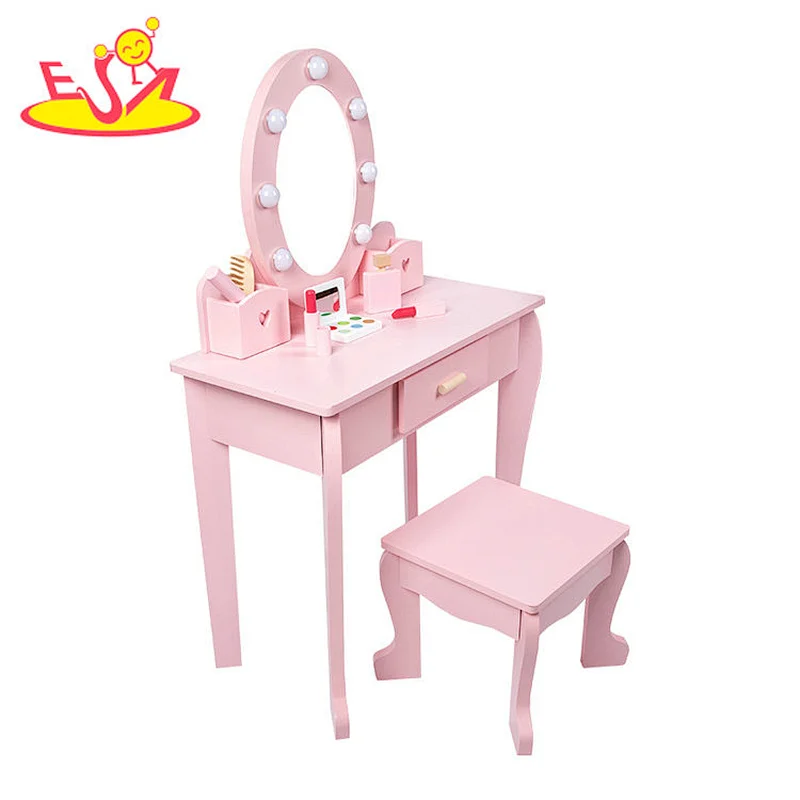New simulated play kids wooden toy work bench with tools W03D210