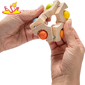 تصميم جديد معكرون لعبة مطبخ خشبية لطيفة للأطفال W10C582