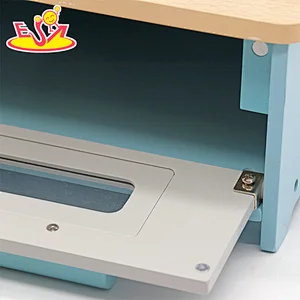 تصميم جديد معكرون لعبة مطبخ خشبية لطيفة للأطفال W10C582