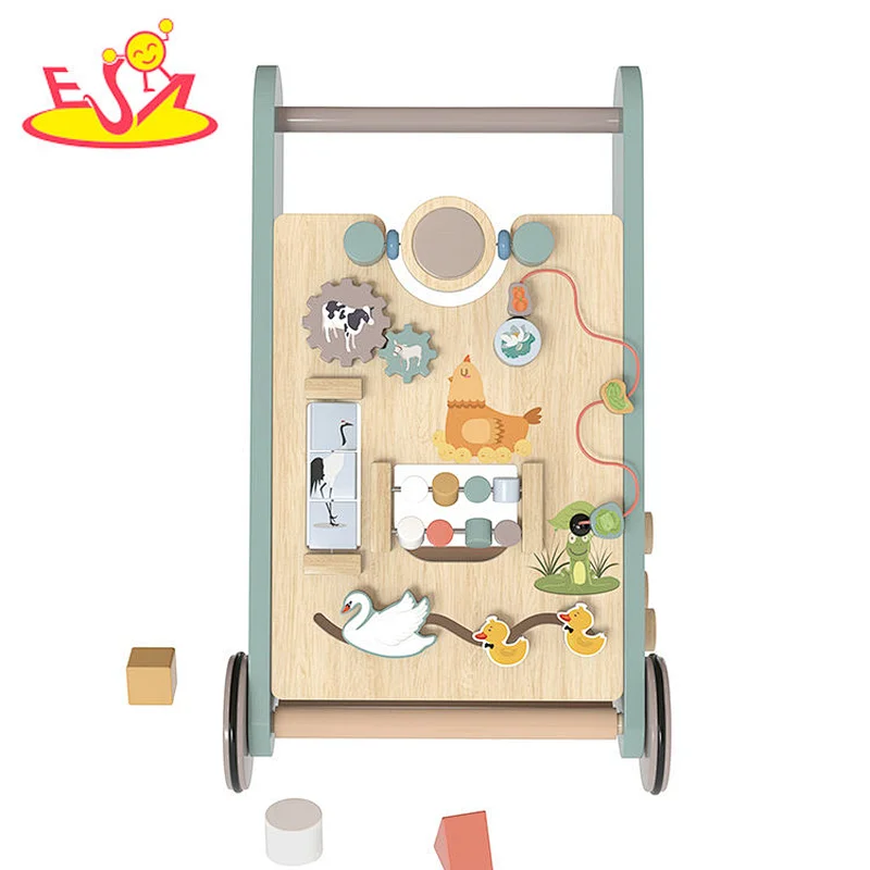 Neues Design Macaron niedliches hölzernes Spielküchenspielzeug für Kinder W10C582