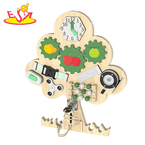 تصميم جديد معكرون لعبة مطبخ خشبية لطيفة للأطفال W10C582