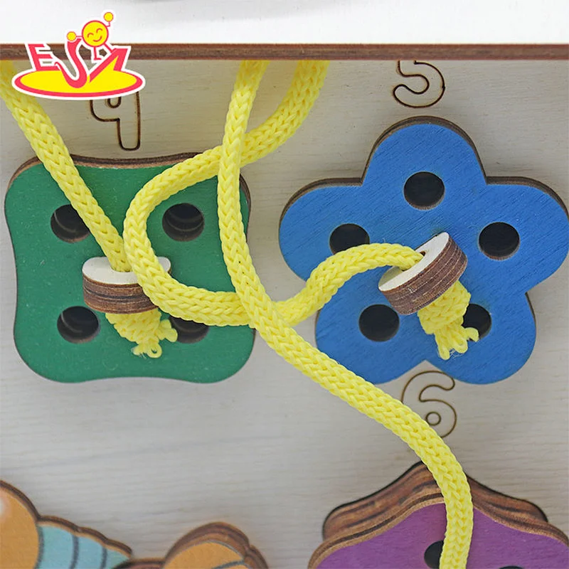 Neues Design Macaron niedliches hölzernes Spielküchenspielzeug für Kinder W10C582