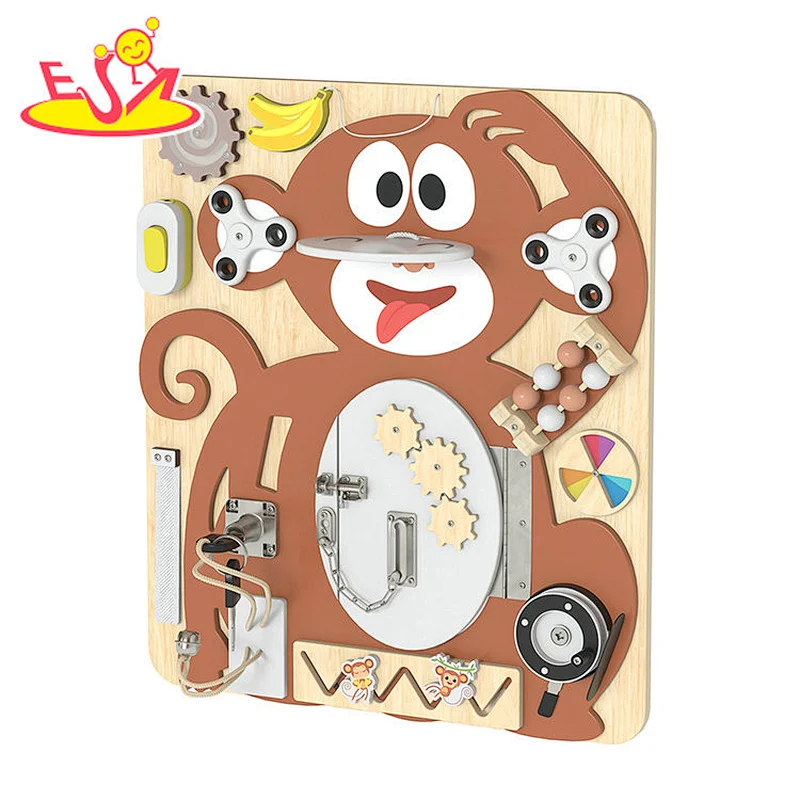 Neues Design Macaron niedliches hölzernes Spielküchenspielzeug für Kinder W10C582