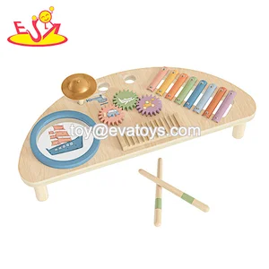 Nuevo diseño Macaron lindo juguete de cocina de madera para niños W10C582