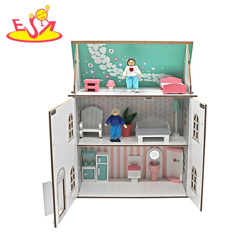 تصميم جديد معكرون لعبة مطبخ خشبية لطيفة للأطفال W10C582