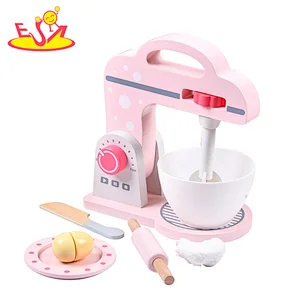 Nuevo diseño Macaron lindo juguete de cocina de madera para niños W10C582