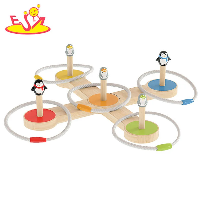 Neues Design Macaron niedliches hölzernes Spielküchenspielzeug für Kinder W10C582