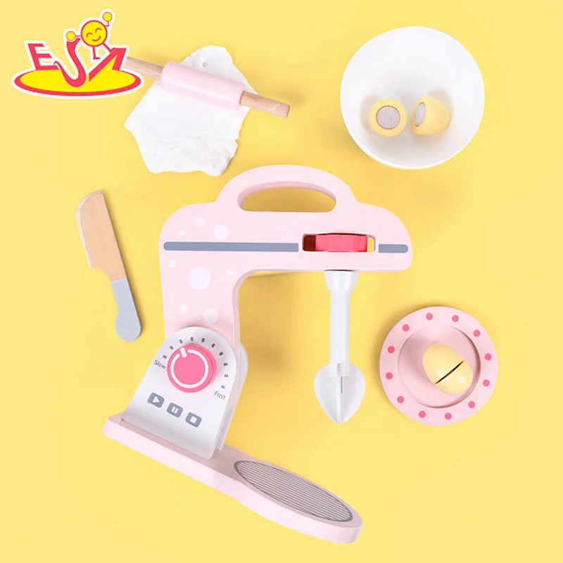 Neues Design Macaron niedliches hölzernes Spielküchenspielzeug für Kinder W10C582