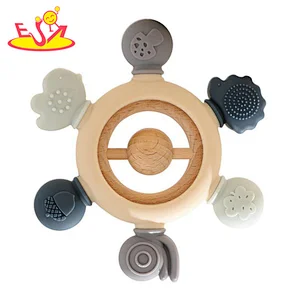 Neues Design Macaron niedliches hölzernes Spielküchenspielzeug für Kinder W10C582