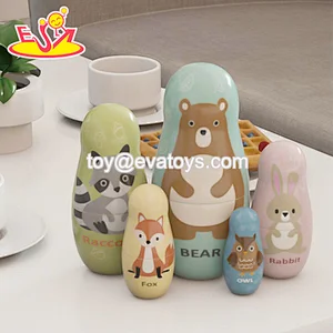 Новый дизайн Macaron, милая деревянная кухонная игрушка для детей W10C582