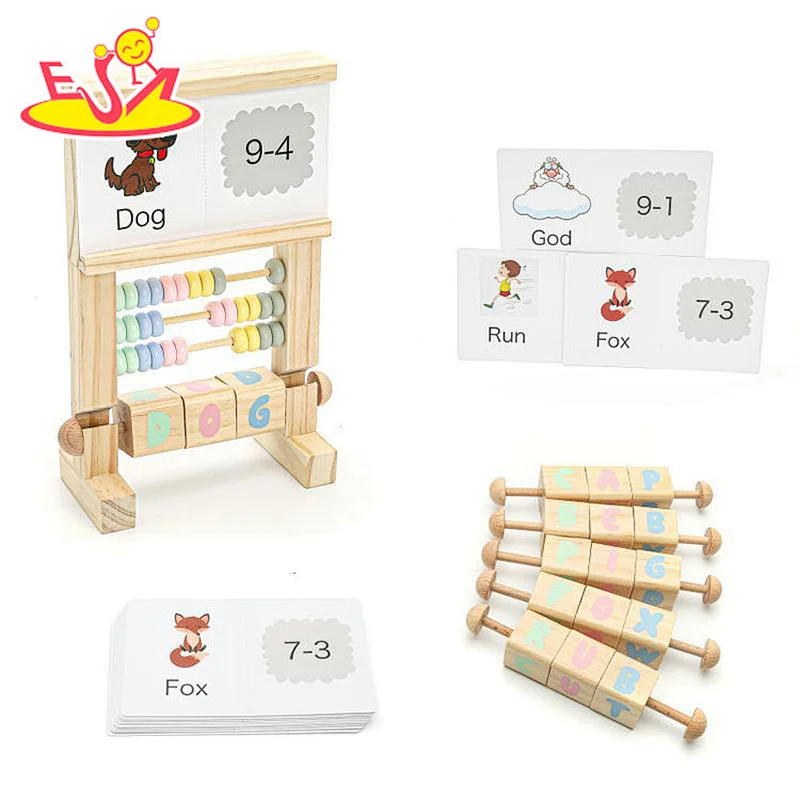 Customize Educational Matching Game Wooden Shape Sorter Car Toy For Kids W12D487