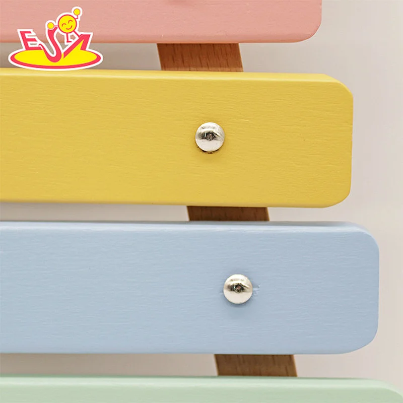 Factory Direct Musical Instrument 8 Notes Wooden Xylophone Toy For Kids W07C099