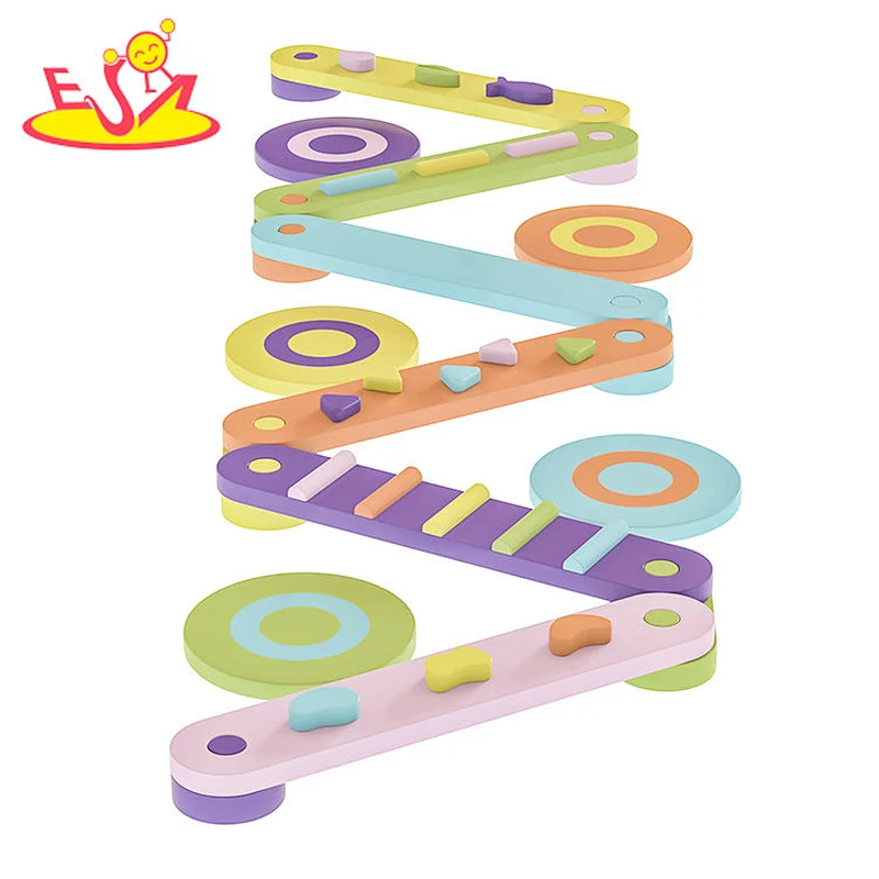 Neues Design Macaron niedliches hölzernes Spielküchenspielzeug für Kinder W10C582