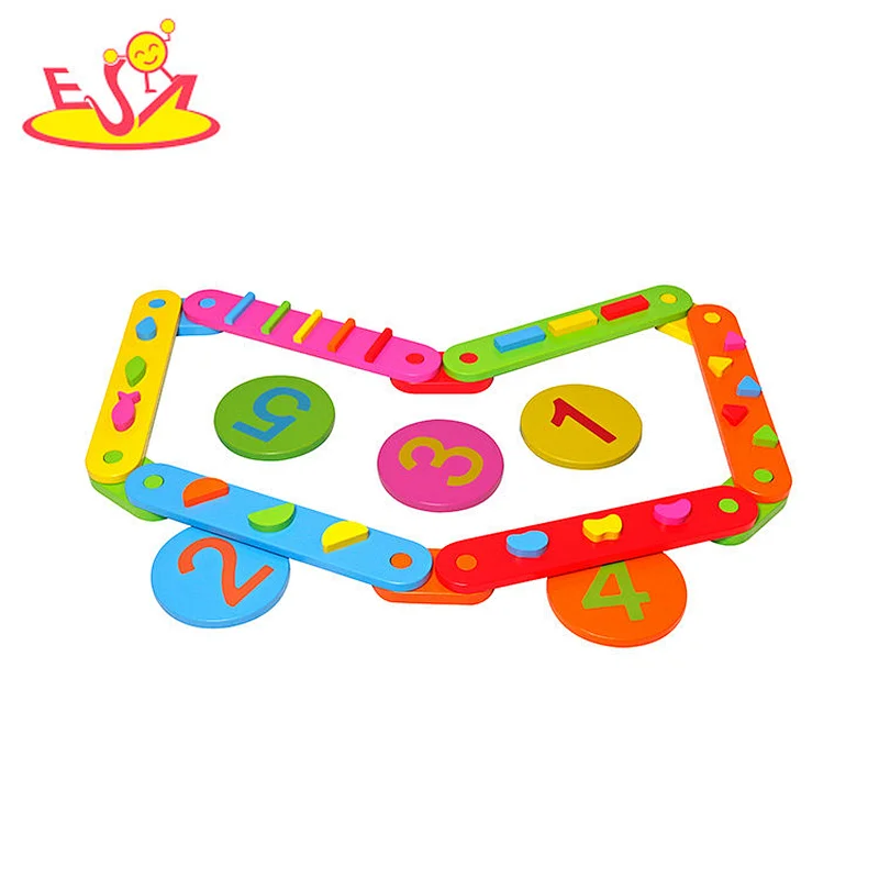 Neues Design Macaron niedliches hölzernes Spielküchenspielzeug für Kinder W10C582