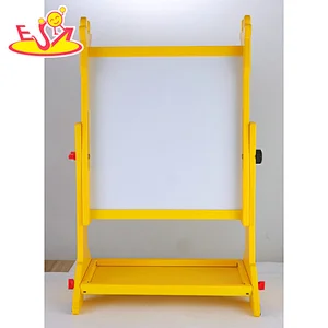 Hot Selling Double-sided Adjustable Wooden Giraffe Drawing Board For Kids W12B233