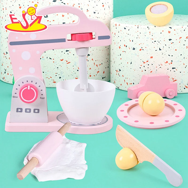 Neues Design Macaron niedliches hölzernes Spielküchenspielzeug für Kinder W10C582