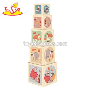 تصميم جديد معكرون لعبة مطبخ خشبية لطيفة للأطفال W10C582