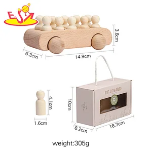 Nuevo diseño Macaron lindo juguete de cocina de madera para niños W10C582