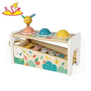 Neues Design Macaron niedliches hölzernes Spielküchenspielzeug für Kinder W10C582
