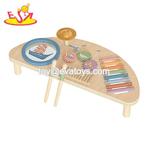 Nuevo diseño Macaron lindo juguete de cocina de madera para niños W10C582
