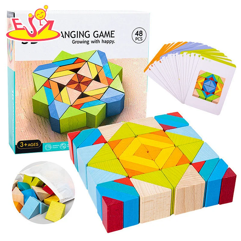 Neues Design Macaron niedliches hölzernes Spielküchenspielzeug für Kinder W10C582