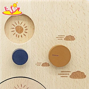 Neues Design Macaron niedliches hölzernes Spielküchenspielzeug für Kinder W10C582