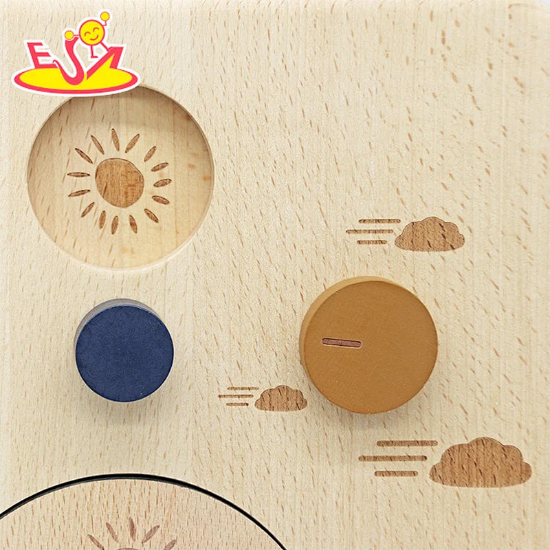 Neues Design Macaron niedliches hölzernes Spielküchenspielzeug für Kinder W10C582