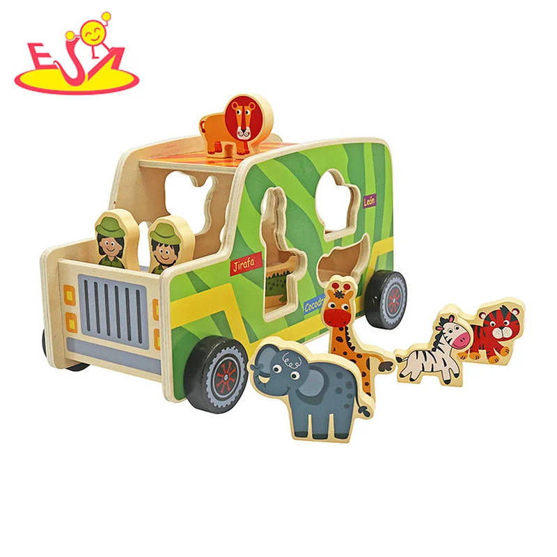 Neues Design Macaron niedliches hölzernes Spielküchenspielzeug für Kinder W10C582