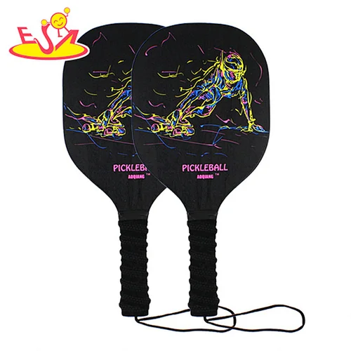 Popular Outdoor Entertainment Sports Equipment Wooden Pickleball Racket W01C007