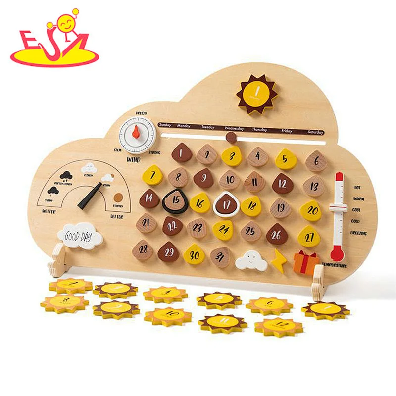 New Design Foldable Eco-friendly Natural Wooden Activity Gym For Baby W08K374