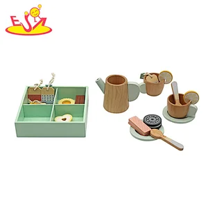High Quality Educational Crawling Training Wooden Roller Toy For Baby W07K024