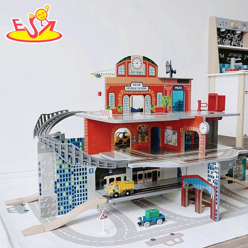 Neues Design Macaron niedliches hölzernes Spielküchenspielzeug für Kinder W10C582
