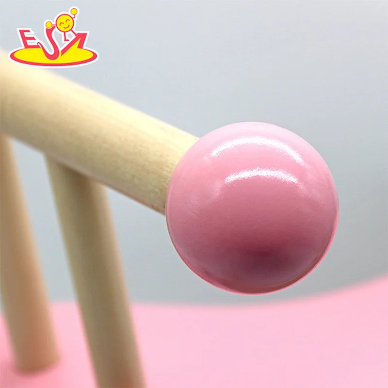Neues Design Macaron niedliches hölzernes Spielküchenspielzeug für Kinder W10C582